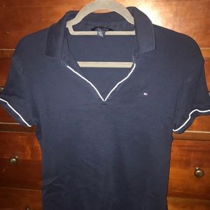 Tommy Hilfiger V Neck Polo Size Large